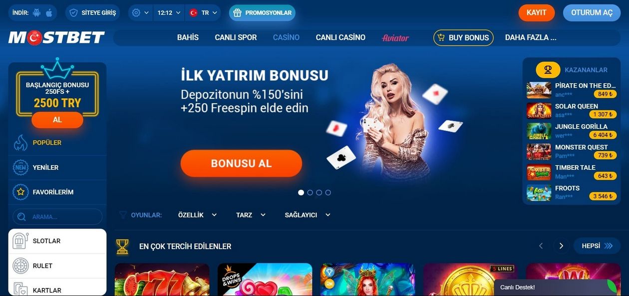 MostBet in India